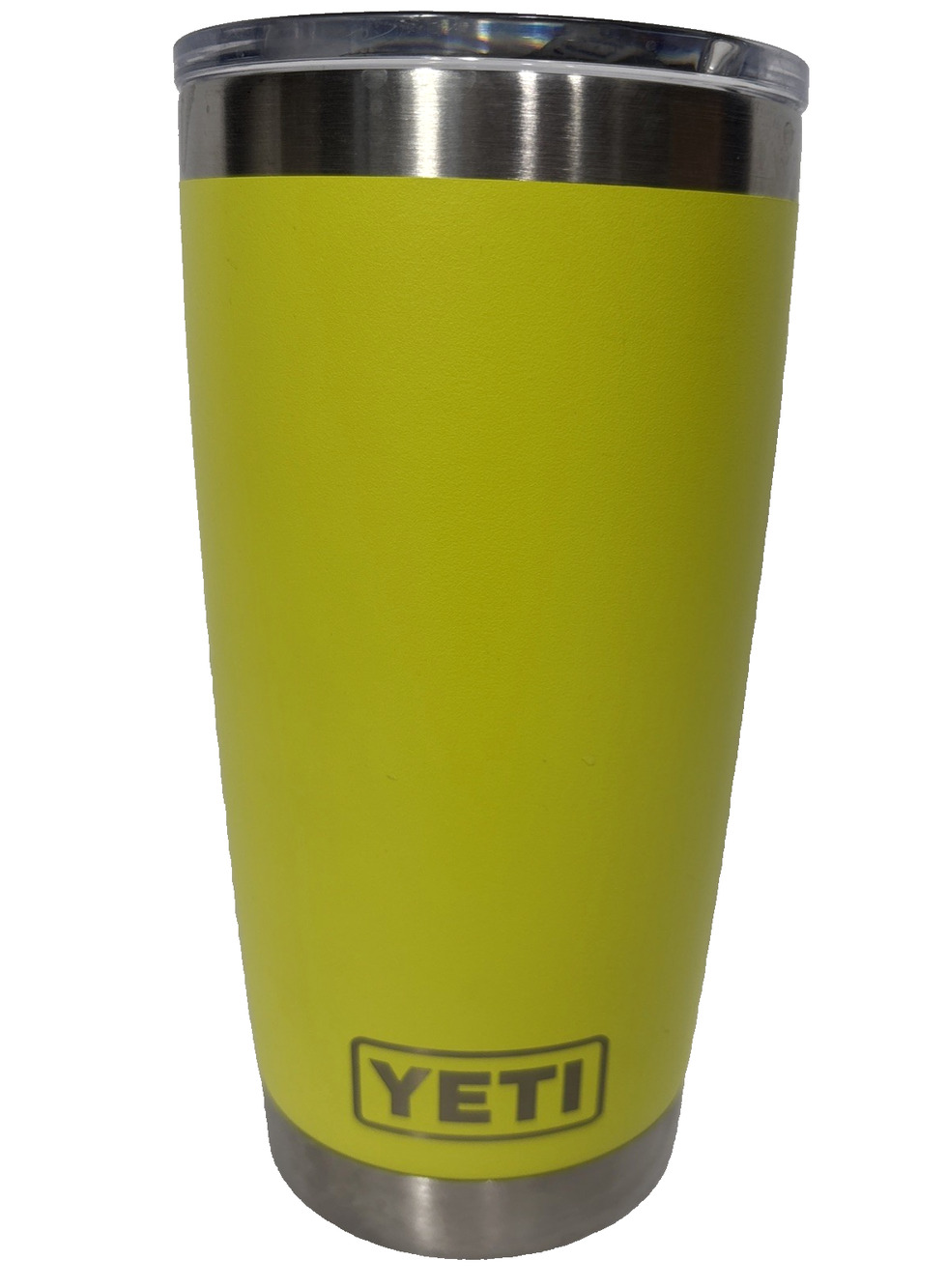 YETI Rambler 20 oz Limited Release Mag Slide Chartreuse Color.